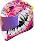 Icon Airframe Pro Full Face Helmet DOT / ECE 22.05 1633gr Beastie Bunny Pink