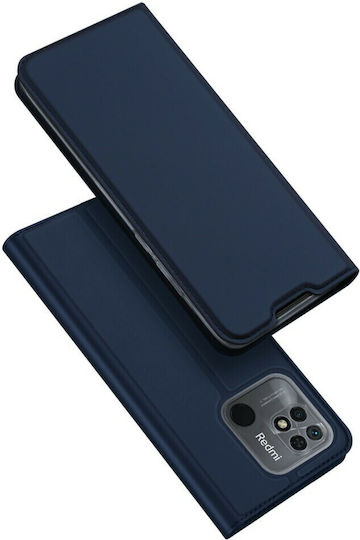 Dux Ducis Skin Pro Книга Изкуствена кожа Син (Redmi 10C - Редми 10С) 029391