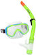 Marine Mask and Snorkel Set Green