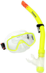 Marine Mask and Snorkel Set Yellow