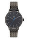 Code One Herrenuhr 38mm Batterie mit Schwarz Rostfreier Stahl Armband