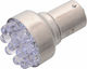 Compass Lămpi Autoturismului BA15S LED Portocaliu 12V 1.2W 1buc