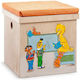 Parisis Wooden Baptism Box Sesame Street 37x37x37cm