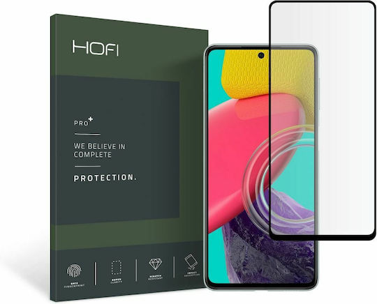Hofi Pro+ Vollflächig gehärtetes Glas Schwarz (Galaxy M53 5G)