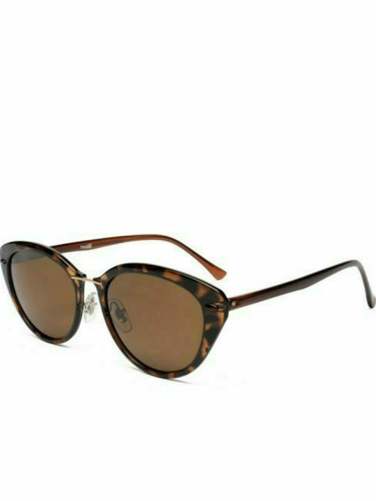 Mohiti 4250 Women's Sunglasses with Brown Frame and Brown Polarized Lens