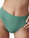 Blu4u Bikini Slip High Waist Green