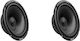 Phonocar Комплект Автомобилни Високоговорители 8" с 130W RMS (Нискочестотен говорител)