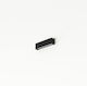 Nowodvorski Straight Wall XS Modern Lamp Wall with Socket T8 Black 26x7x5cm
