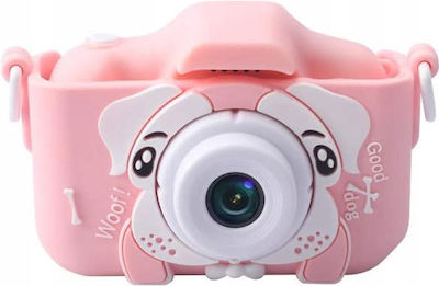 SPM X5 Compact Camera 20MP with 2" Display Dog Pink