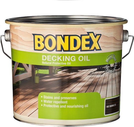 Bondex Decking Oil Ulei de impregnare 729 Tecă Matt 2.5lt