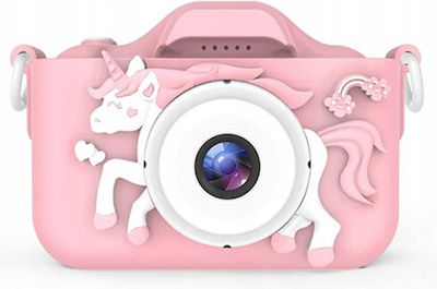 SPM X5 Compact Aparat Foto 20MP cu Ecran 2" Unicorn Roz