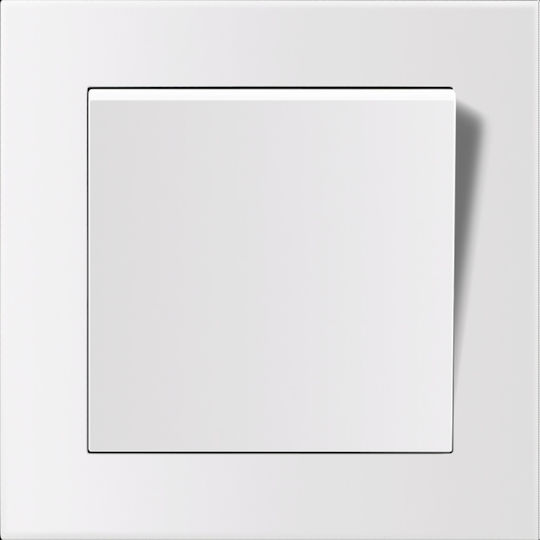 Entac ERWS11-ARN-W Recessed Wall Switch Lighting One-Way with Frame White