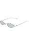 Mohiti Skyline S31036 Women's Sunglasses with Silver Metal Frame and Gray Polarized Lens