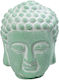 Espiel Dekorativer Buddha aus Keramik 14.5x14.5x18.5cm 1Stück