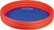 Sunclub 10303-1 Kinder Pool Aufblasbar Orange 122x122x25cm