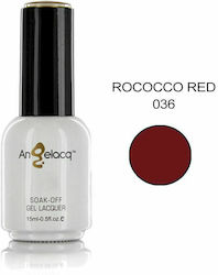 Angelacq Ημιμόνιμο Βερνίκι Νυχιών 036 Rococco R...