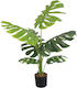 Supergreens Artificial Plant in Pot Monstera Green 90cm 1pcs