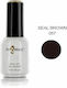 Angelacq Хибриден Лак за Нокти 057 Seal Brown 1...