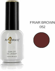 Angelacq Semi-Permanent Nail Polish Friar Brown...