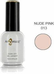 Angelacq Хибриден Лак за Нокти 013 Nude Pink 15...