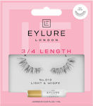 Eylure 3/4 Length False Lashes in Black color 013 Light & Wispy