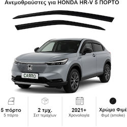 Heko Set Car Windbreakers Front Dark Fime for Honda HR-V III 5D 2021 2 Pieces Heko Set Car Windbreakers Front Dark Fime for Honda HR-V III 5D 2021 2 Pieces