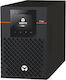 Vertiv Edge Tower USV 900VA 1000W mit 6 IEC Steckdosen