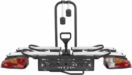 Menabo Antares 2 Car Bike Tow Hitch Rack for 2 Bikes