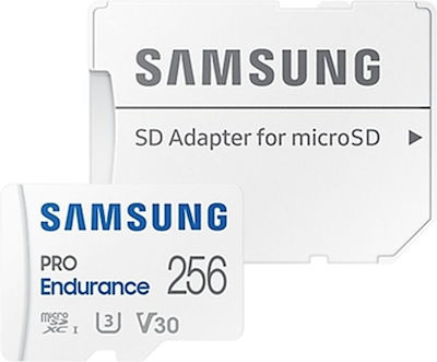 Samsung Pro Endurance (2022) microSDXC 256GB Class 10 U3 V30 UHS-I με αντάπτορα
