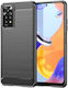 Hurtel Carbon Flexible Back Cover Σιλικόνης Μαύρο (/ 11 Pro 5G / 11 Pro)