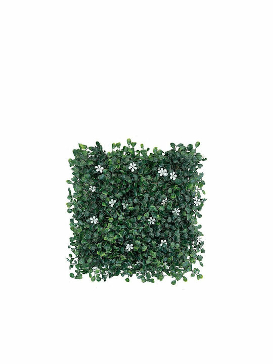 Home & Camp Panou Artificial De Foliage Cu Flori 25x25cm 4 Bucăți