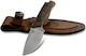 Benchmade Hidden Canyon Hunter Cuțit Maro în Husă Din Piele