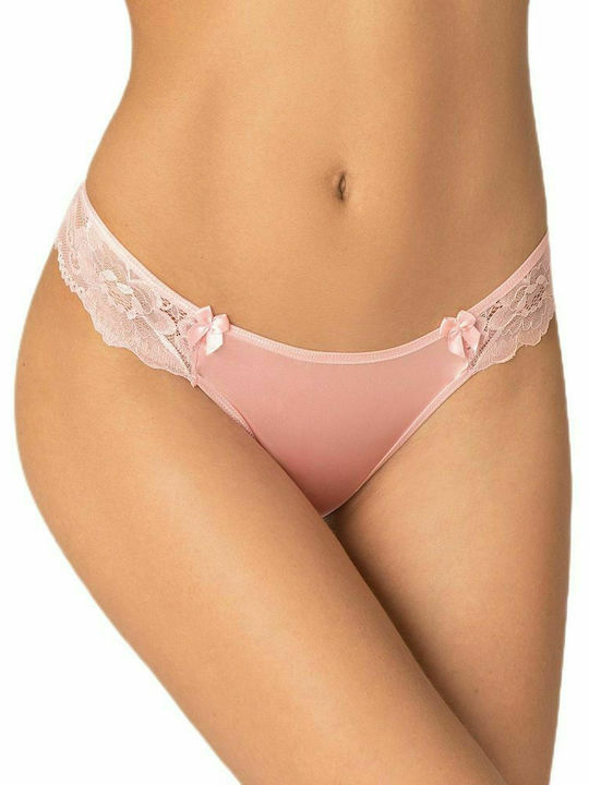 Milena by Paris Women's Brazil with Lace Pink