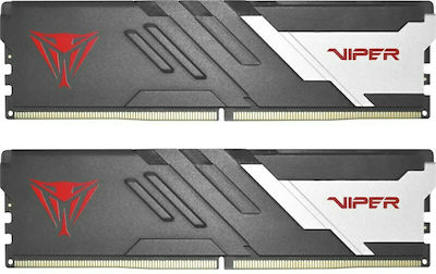 Patriot Viper Venom 32GB DDR5 RAM με 2 Modules (2x16GB) και Ταχύτητα 6200 για Desktop