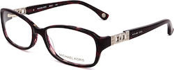Michael Kors Women's Acetate Purple Prescription Eyeglass Frame Michael Kors Women's Acetate Purple Prescription Eyeglass Frame