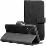 Forcell Tender Synthetic Leather Wallet Black (Galaxy A12)