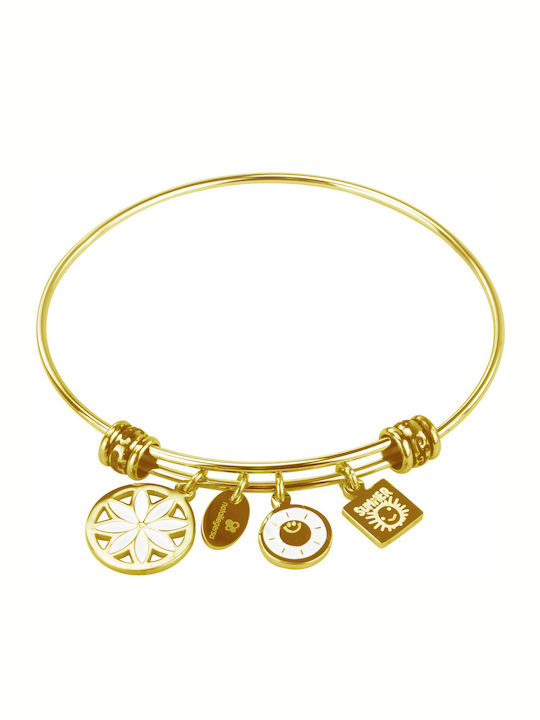 Natalie Gersa Bracelet made of Steel Gold Plated