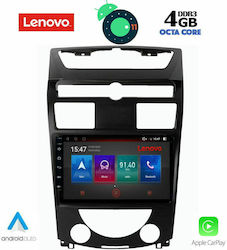 Lenovo Car-Audiosystem für Ssangyong Rexton 2006-2015 (Bluetooth/USB/AUX/WiFi/GPS/Apple-Carplay) mit Touchscreen 9"