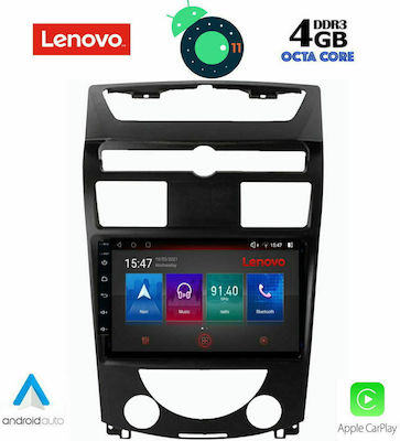 Lenovo Ηχοσύστημα Αυτοκινήτου για Rexton (Bluetooth/USB/WiFi/GPS) με Οθόνη 9"