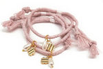 Αφήτεχνο Christening Charm Bracelet Pink 50pcs