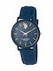 U.S. Polo Assn. Lucy Men's Watch 36mm Battery with Rubber Strap Blue