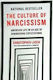 The Culture of Narcissism