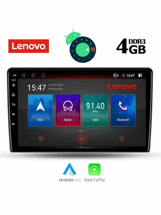 Lenovo Sistem Audio Auto pentru Kia Ceed 2009-2012 (Bluetooth/USB/AUX/WiFi/GPS/Apple-Carplay/Partitură) cu Ecran Tactil 9"