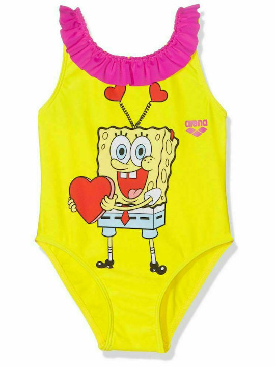 Arena Kids Swimwear One-Piece Yellow