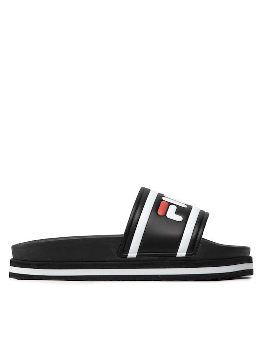 Fila Morro Bay Zeppa Women's Slides Black FFW0048-80010