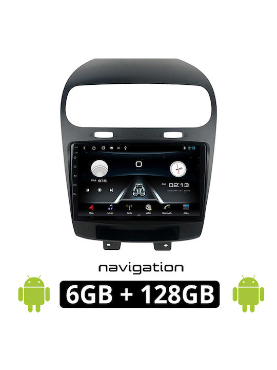 Sistem Audio Auto pentru Fiat Freemont Freemont 2008 (Bluetooth/USB/AUX/WiFi/GPS/Apple-Carplay/Android-Auto) cu Ecran Tactil 9"