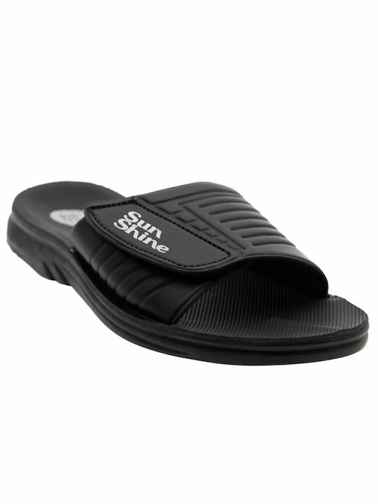 Sunshine Men's Slides Black