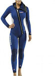 CressiSub Medas Lady Full Diving Suit Double Lined Blue 5mm LK4864