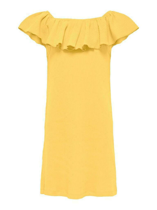 Kids Only Kids Dress Sleeveless Yellow