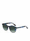Slazenger Unisex Sonnenbrille mit Mehrfarbig Kunststoff Gestell und Grün Verlaufsfarbe Linse